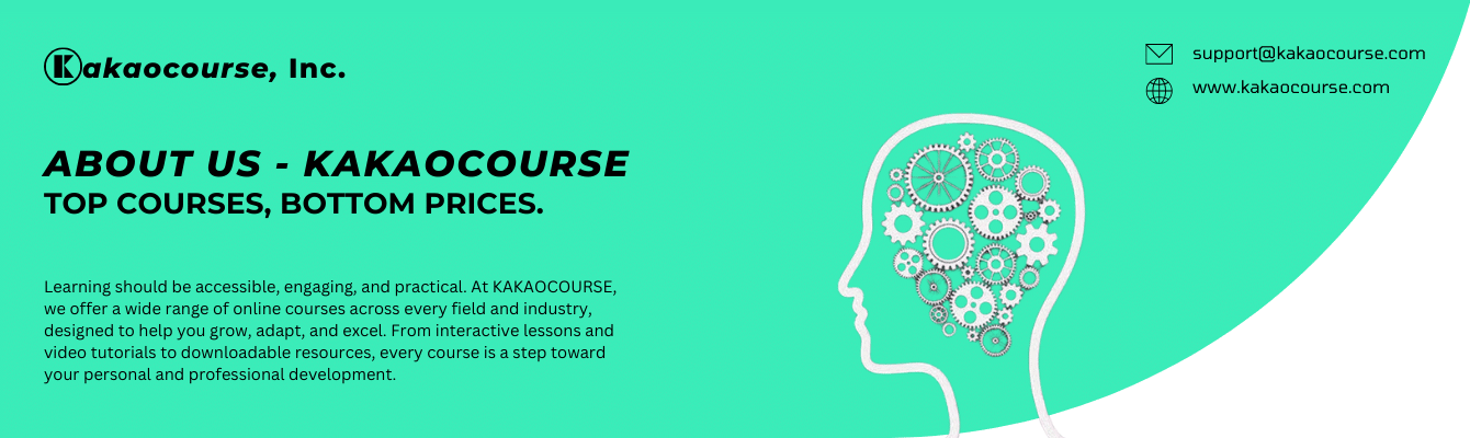 Kakaocourse banner - Top online courses at bottom prices