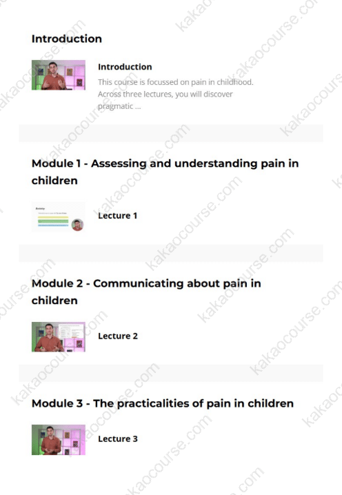 Children's Pain by Joshua Pate Children's Pain by Joshua Pate Free Download