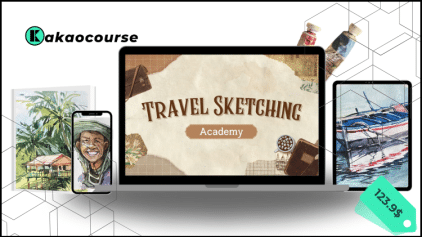 Travel Sketching Academy by Anastasiia Morozova Free Download