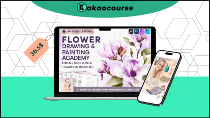 Flower Drawing & Watercolor Masterclass 2 by Kris Lauren Free Download