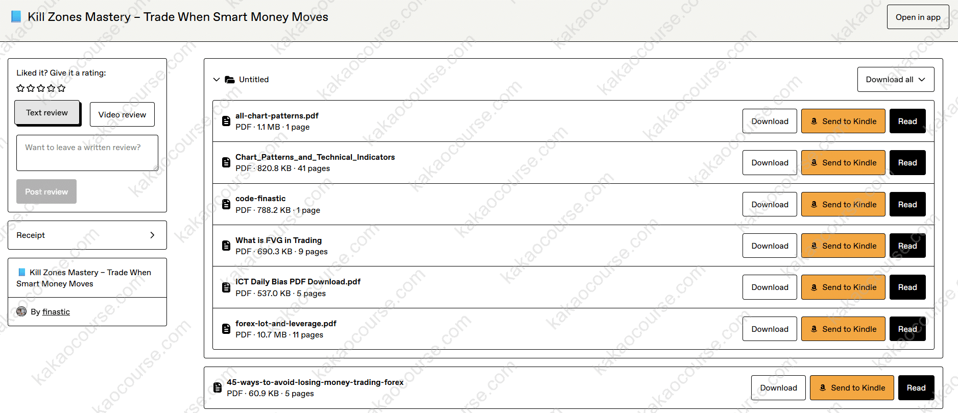 Kill Zones Mastery – Trade When Smart Money Moves by Finastic Kill Zones Mastery – Trade When Smart Money Moves by Finastic Free Download
