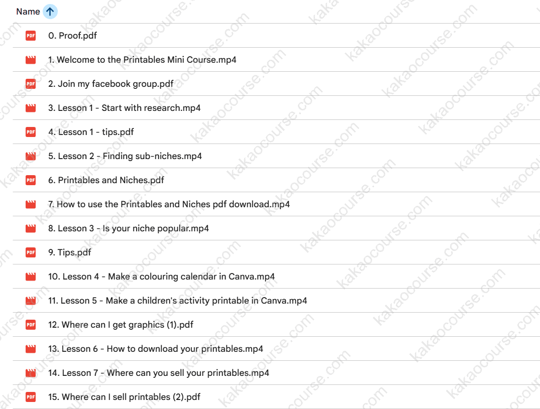 Printables Mini Course by The Home Boss Printables Mini Course by The Home Boss Free Download
