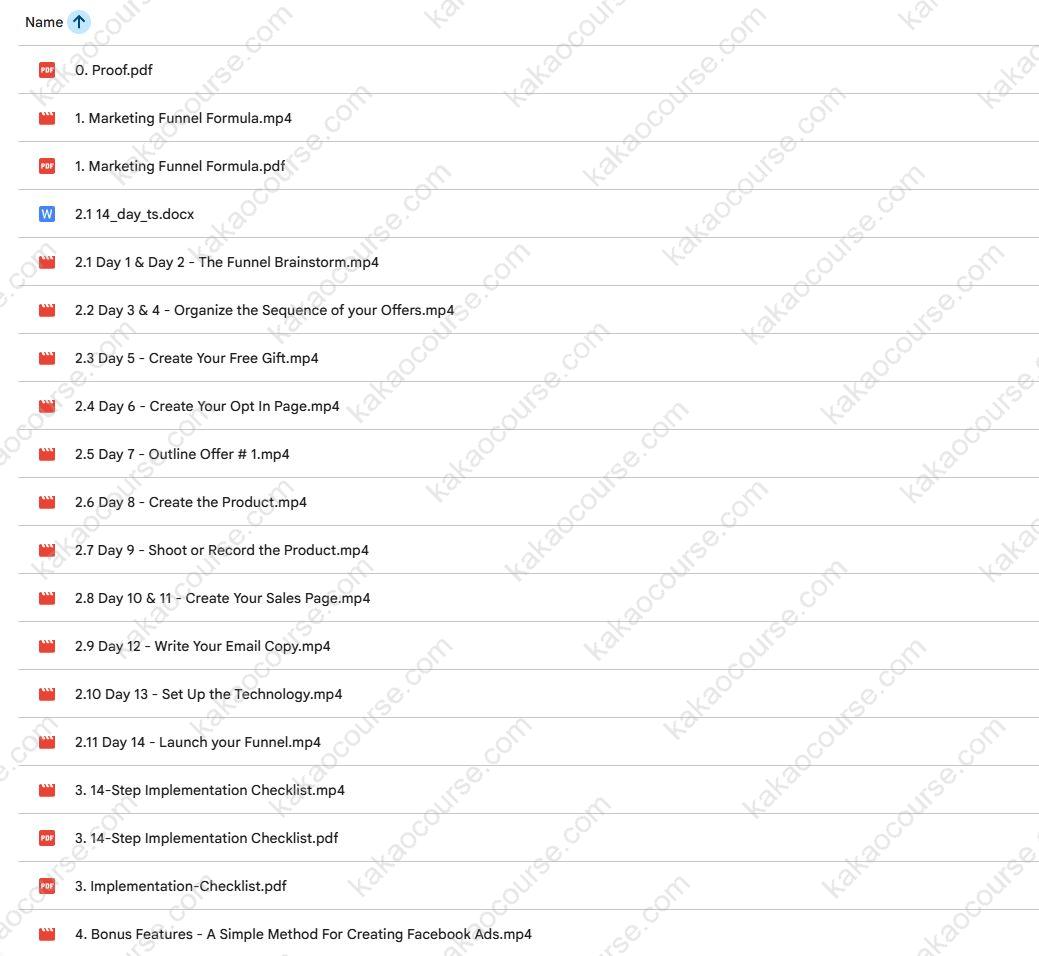 Marketing Funnel Formula by Ted McGrath Marketing Funnel Formula by Ted McGrath Free Download
