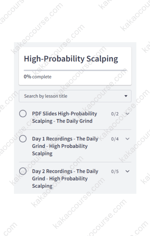 High Probability Scalping by JR Romero High Probability Scalping by JR Romero Free Download