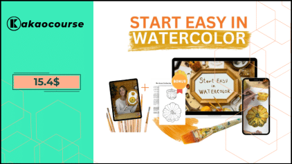Start Easy in Watercolor by Anastasiia Morozova Free Download