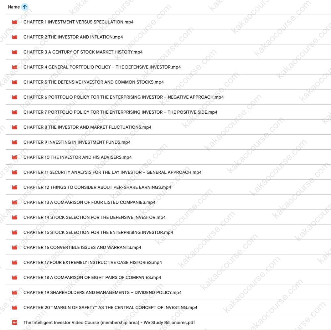 The Intelligent Investor Video Course by Stig Brodersen The Intelligent Investor Video Course by Stig Brodersen Free Download